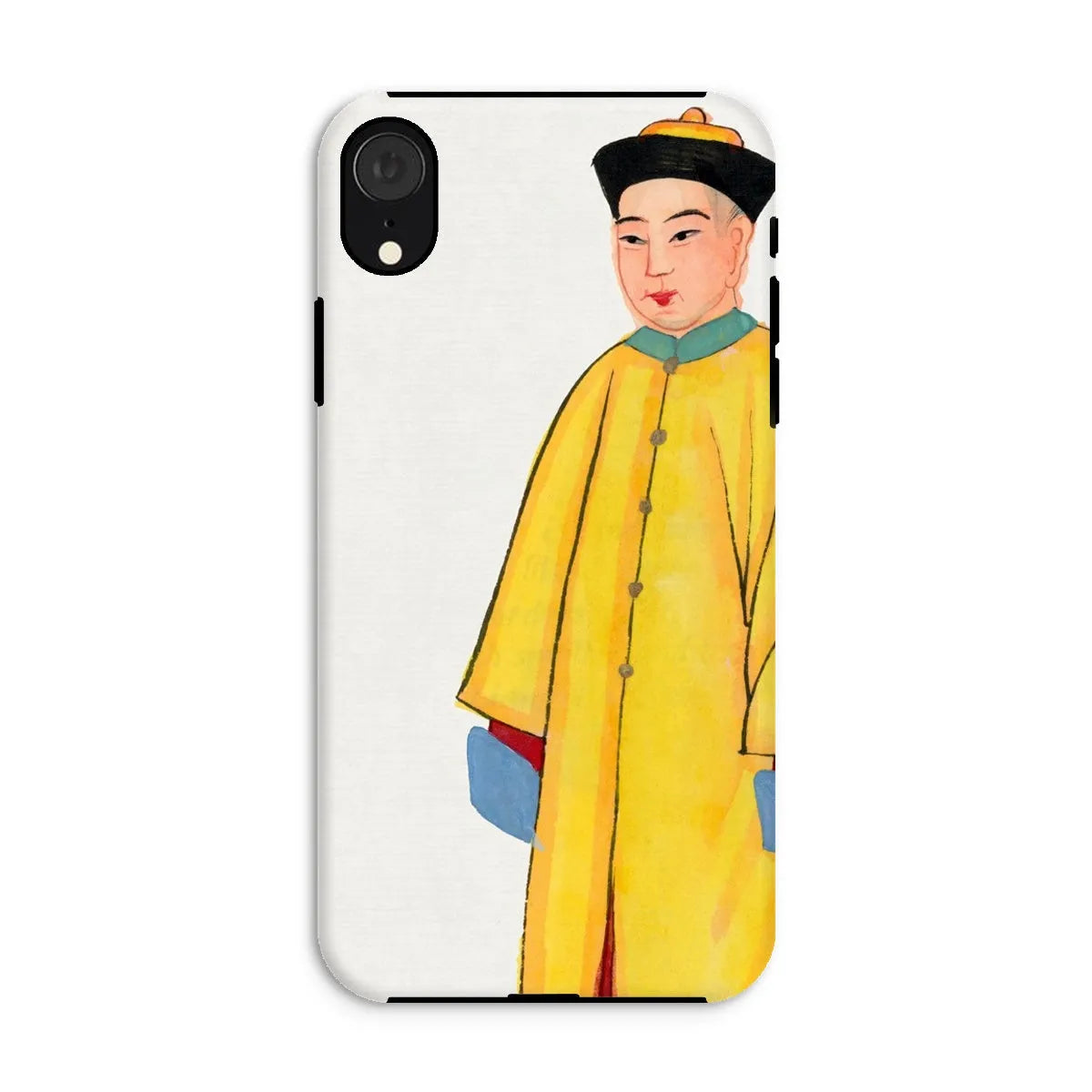 Priest In Yellow Robes - Chinese Aesthetic Art Phone Case - Iphone Xr / Matte - Mobile Phone Cases - Aesthetic Art