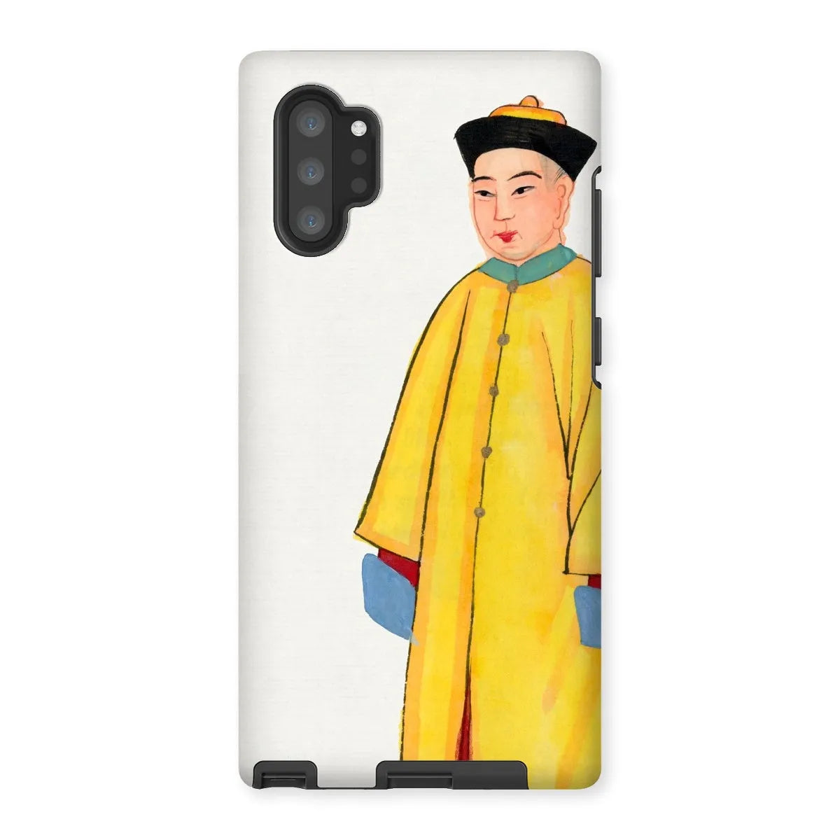 Priest In Yellow Robes - Chinese Aesthetic Art Phone Case - Samsung Galaxy Note 10p / Matte - Mobile Phone Cases