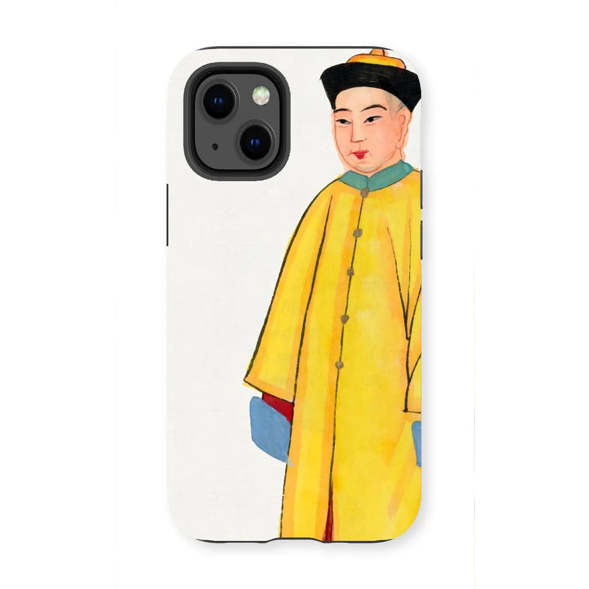 Priest In Yellow Robes - Chinese Aesthetic Art Phone Case - Iphone 13 Mini / Matte - Mobile Phone Cases - Aesthetic Art