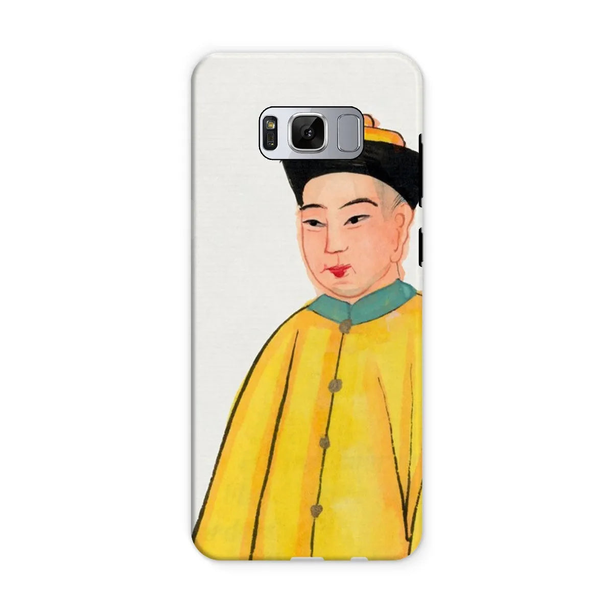 Priest In Yellow Robes - Chinese Aesthetic Art Phone Case - Samsung Galaxy S8 / Matte - Mobile Phone Cases - Aesthetic