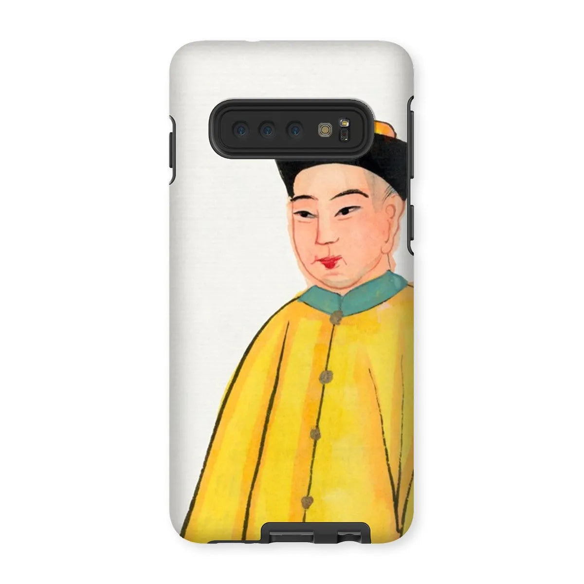 Priest In Yellow Robes - Chinese Aesthetic Art Phone Case - Samsung Galaxy S10 / Matte - Mobile Phone Cases - Aesthetic