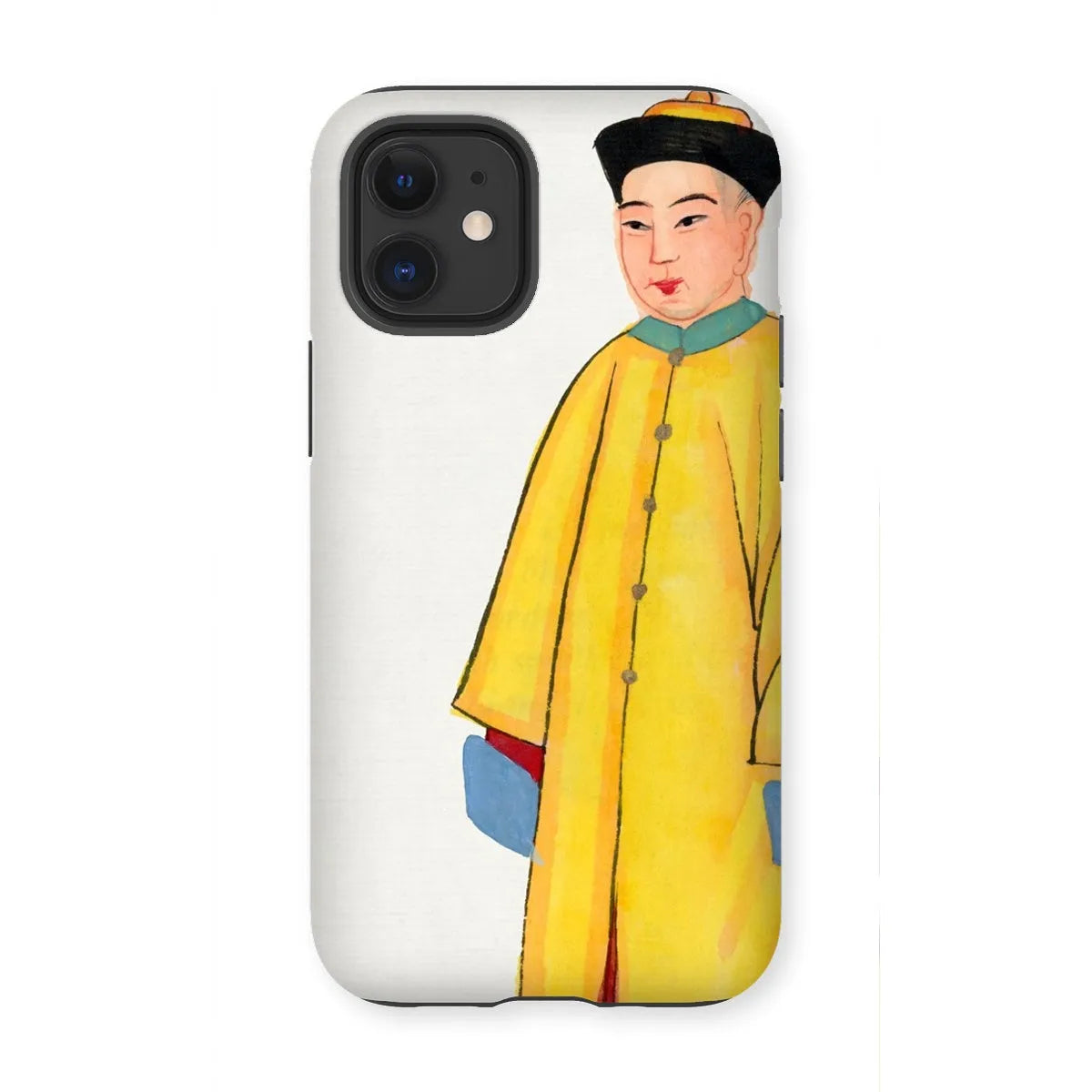 Priest In Yellow Robes - Chinese Aesthetic Art Phone Case - Iphone 12 Mini / Matte - Mobile Phone Cases - Aesthetic Art