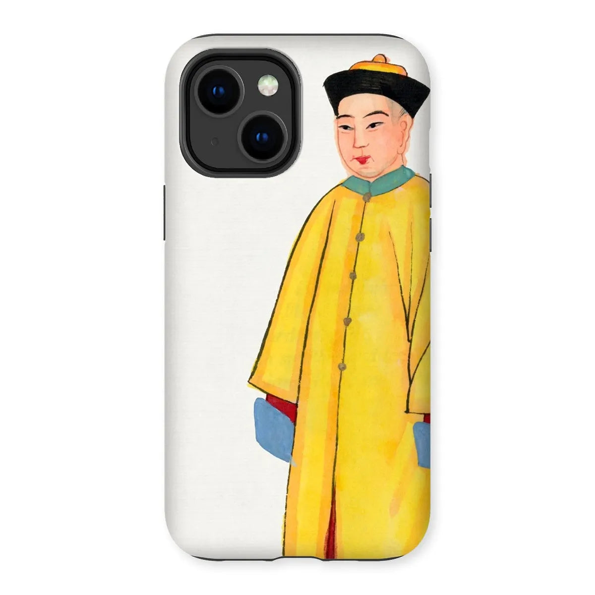 Priest In Yellow Robes - Chinese Aesthetic Art Phone Case - Iphone 14 Plus / Matte - Mobile Phone Cases - Aesthetic Art