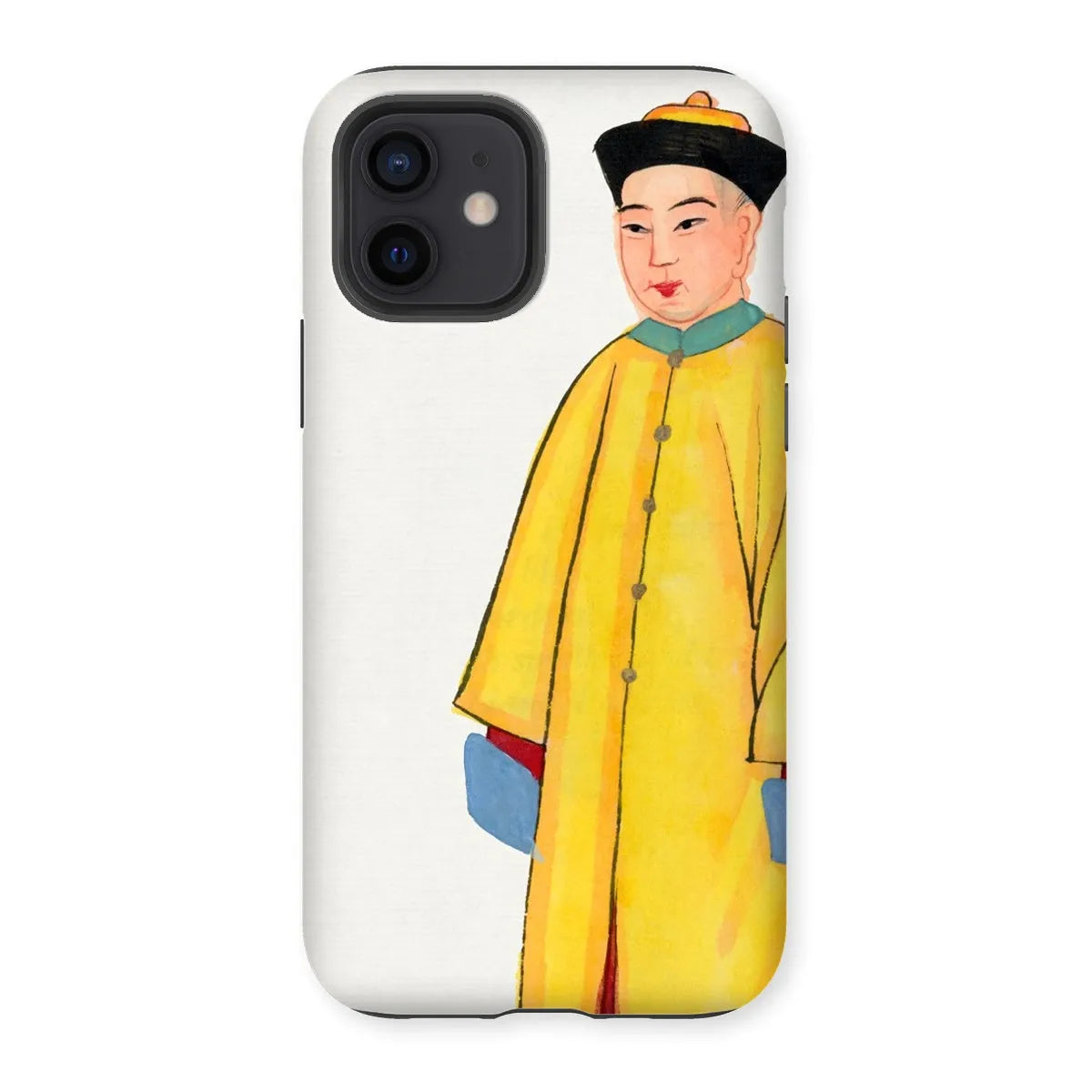 Priest In Yellow Robes - Chinese Aesthetic Art Phone Case - Iphone 12 / Matte - Mobile Phone Cases - Aesthetic Art
