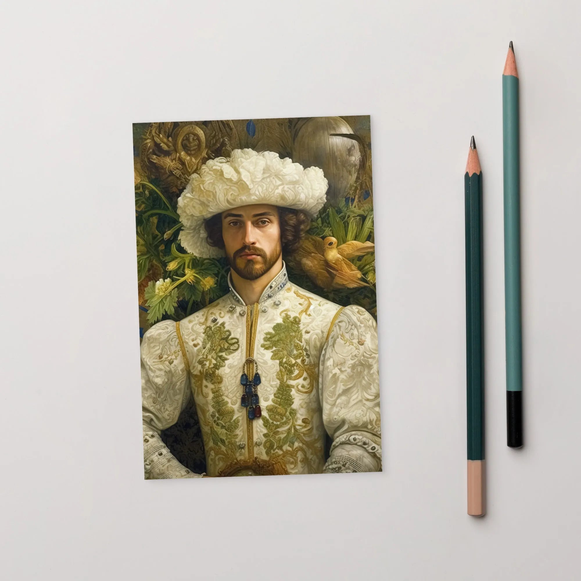 Prince Alfonso - Gay Spanish Royalty Hispanic Queerart Print - 4’x6’ - Posters Prints & Visual Artwork - Aesthetic Art