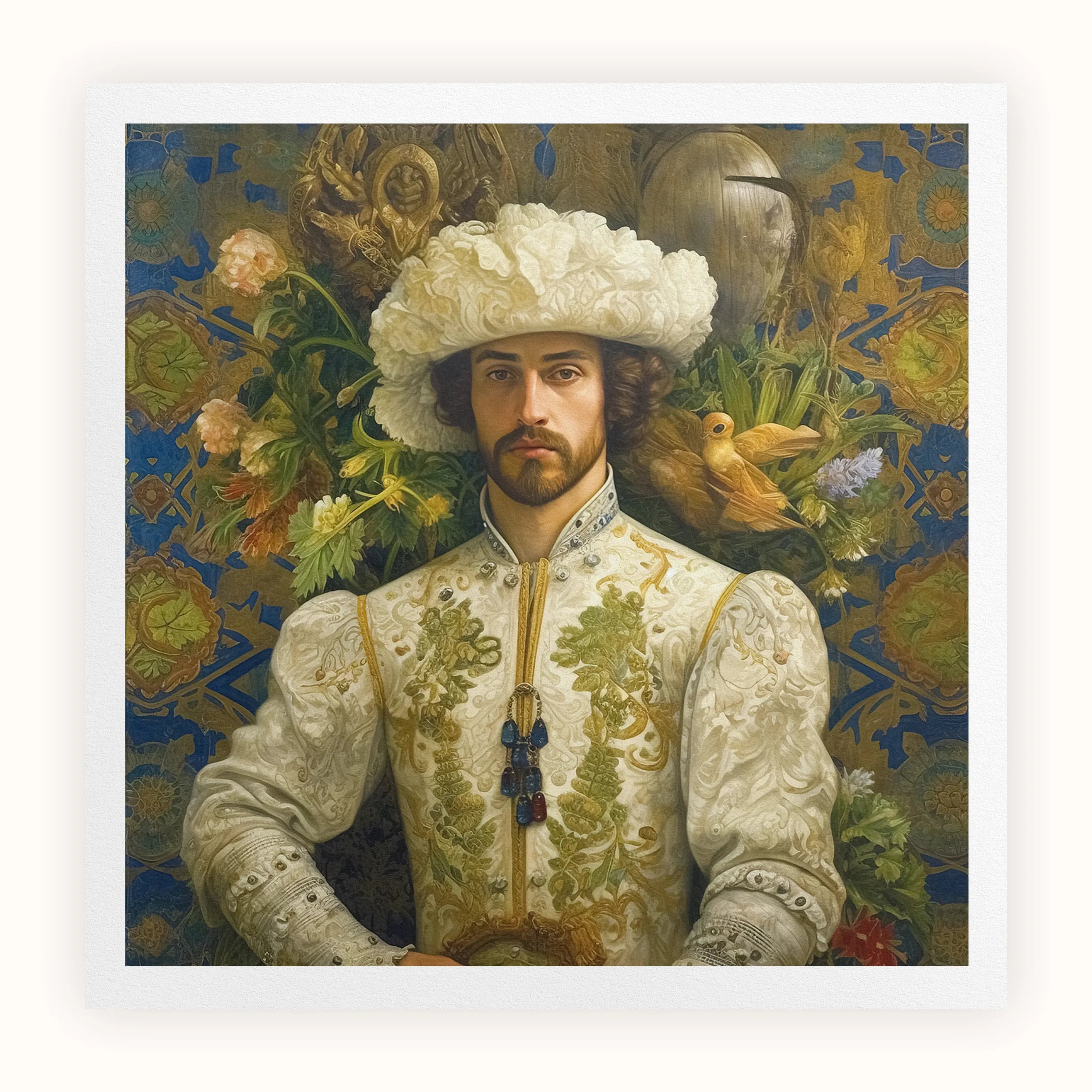 Prince Alfonso - Gay Spanish Royalty Hispanic Queerart Print - Posters Prints & Visual Artwork - Aesthetic Art