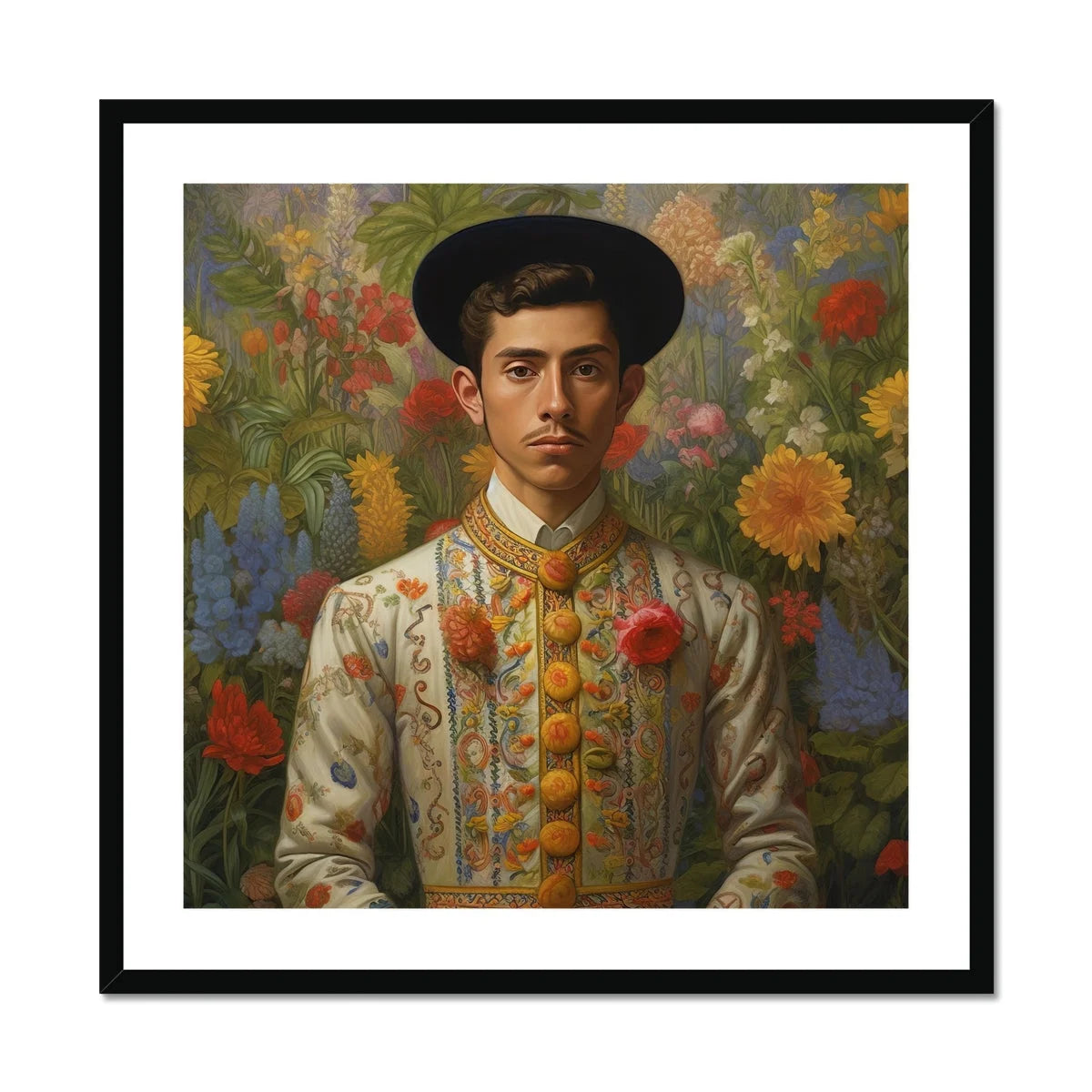 Prince Bernardino - Gay Mexican Royalty Art Print