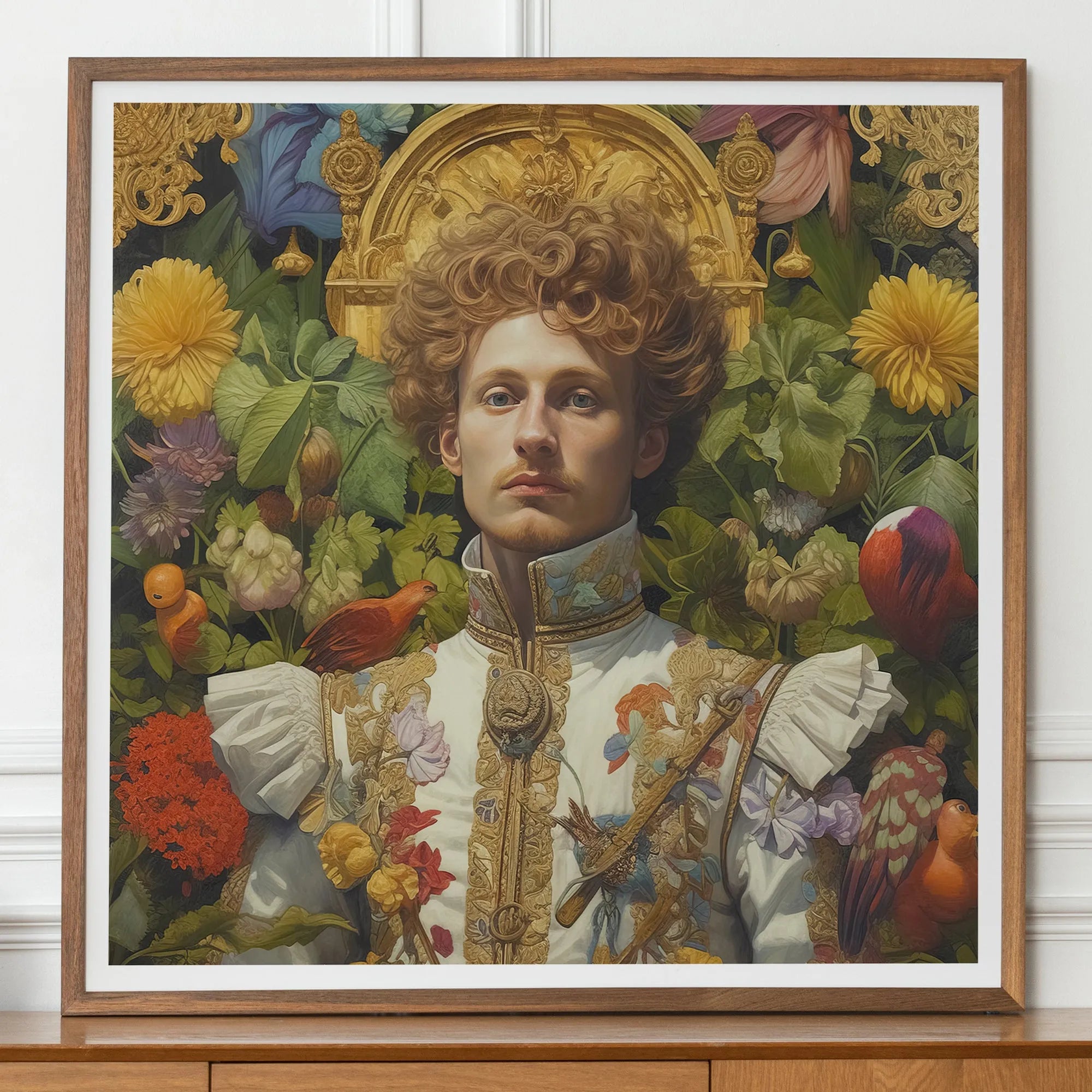 Prince Carlisle - Gay Uk Royalty English Renaissance Print - 30’x30’ - Posters Prints & Visual Artwork - Aesthetic Art
