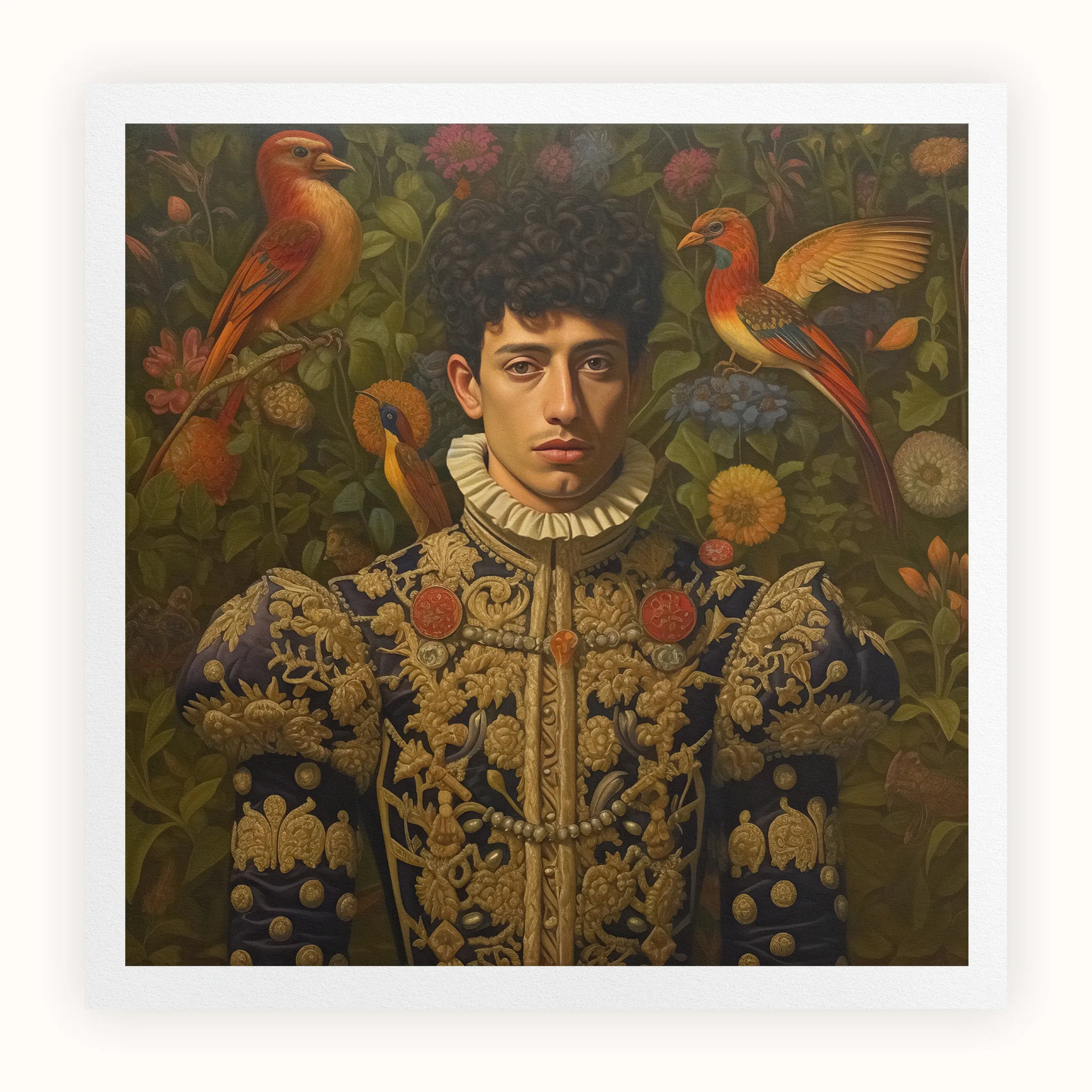 Prince Ignacio - Gay Spanish Royalty Hispanic Queerart Print - Posters Prints & Visual Artwork - Aesthetic Art