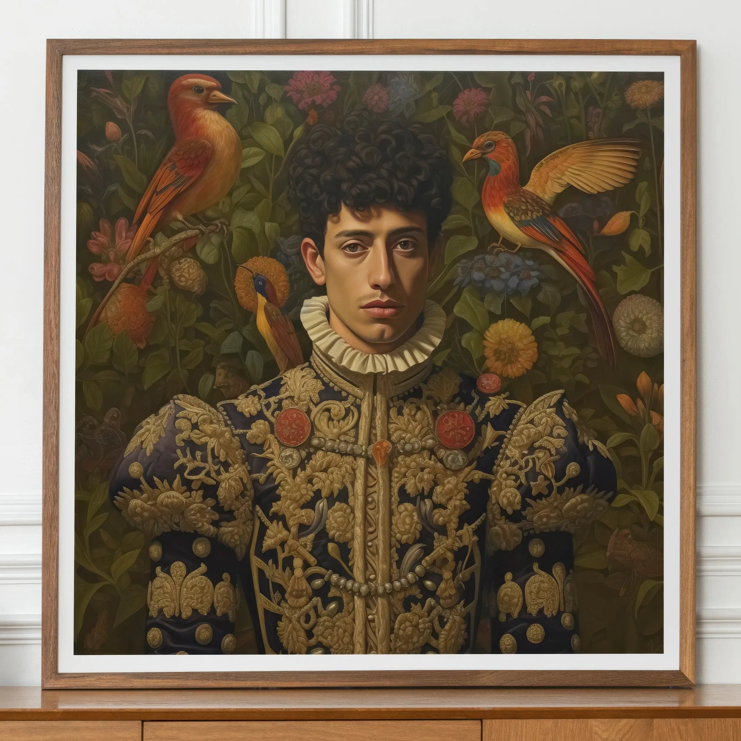 Prince Ignacio - Gay Spanish Royalty Hispanic Queerart Print - Posters Prints & Visual Artwork - Aesthetic Art