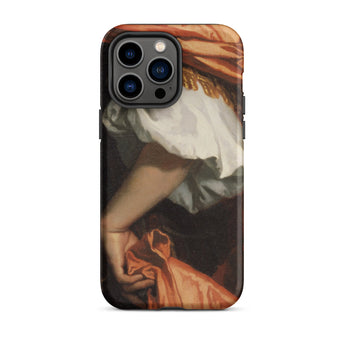 Prince Rupert of the Rhine - Peter Lely Phone Case Iphone 14 Pro Max / Matte Artistic Phone Case Peter Lely, Single Hand Gathering, Forearm