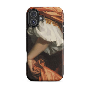 Prince Rupert of the Rhine - Peter Lely Phone Case Iphone 16 Plus / Matte Artistic Phone Case Peter Lely, Single Hand Gathering, Forearm