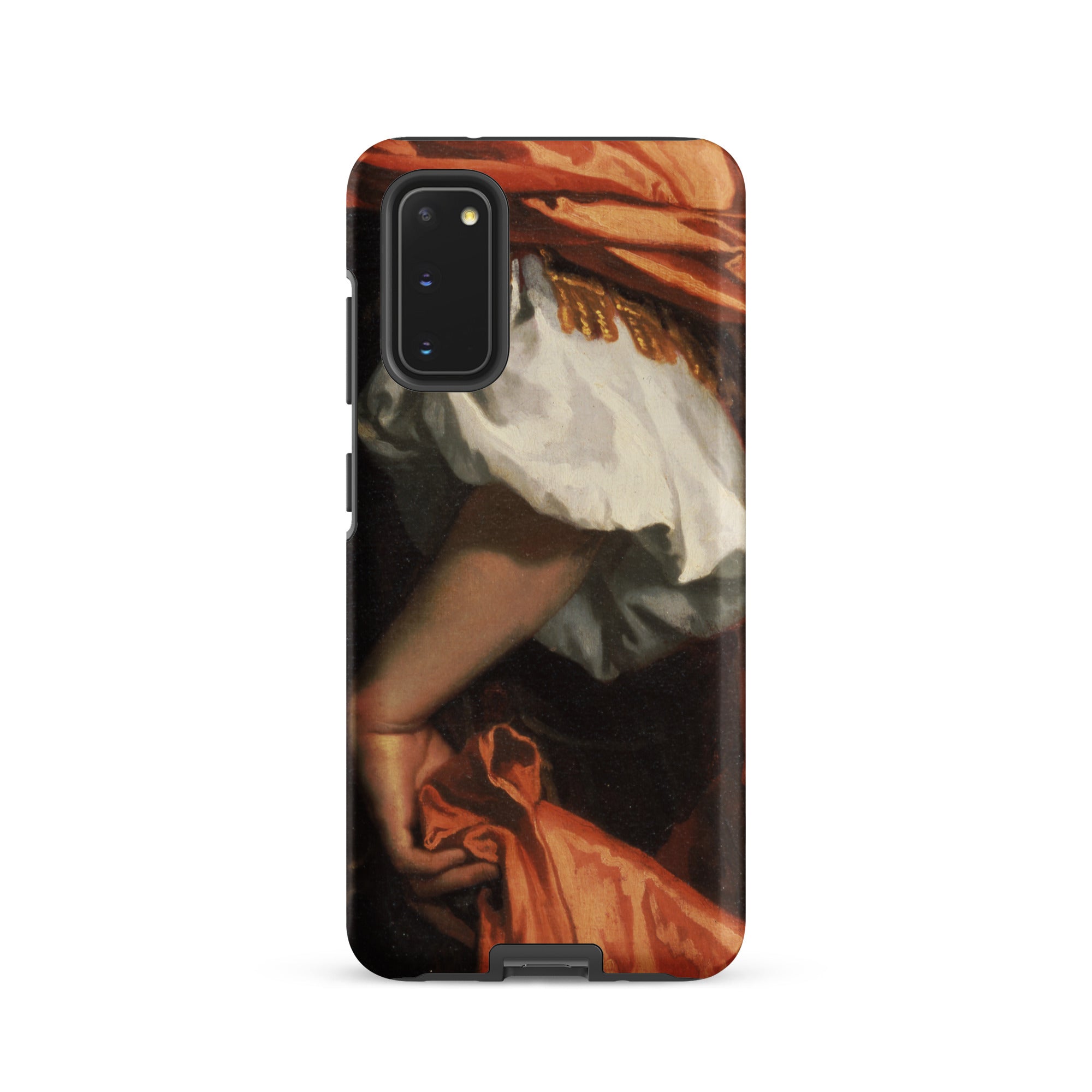 Prince Rupert of the Rhine Peter Lely Samsung Case, Galaxy S20 / Matte, Black Smartphone Case Classical Painting Person Draped Fabric