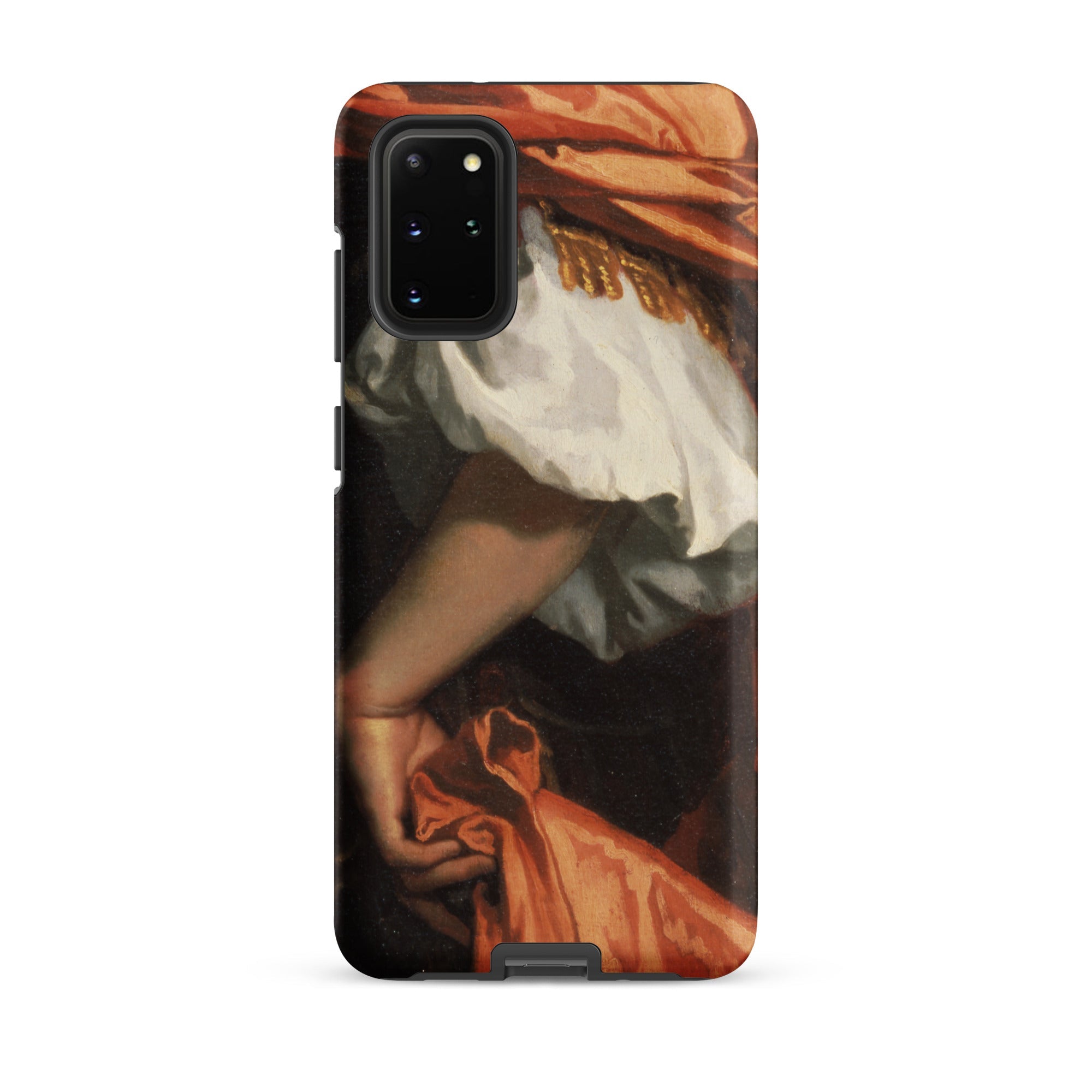 Prince Rupert of the Rhine Peter Lely Samsung Case, Galaxy S20 Plus / Matte, Black Smartphone Case Classical Painting Person White Shirt