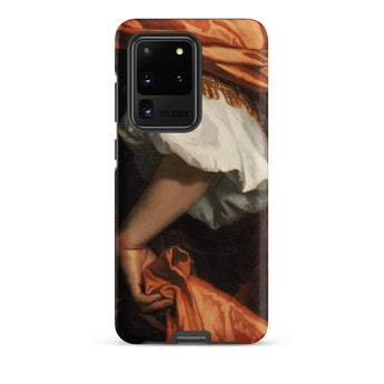 Prince Rupert of the Rhine - Peter Lely Samsung Case, Galaxy S20 Ultra / Matte, Smartphone Case Classical Painting Person White Orange