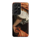 Prince Rupert of the Rhine Peter Lely Samsung Case, Galaxy S21 Ultra / Matte, Black Smartphone Camera Module Classical Painting Person White