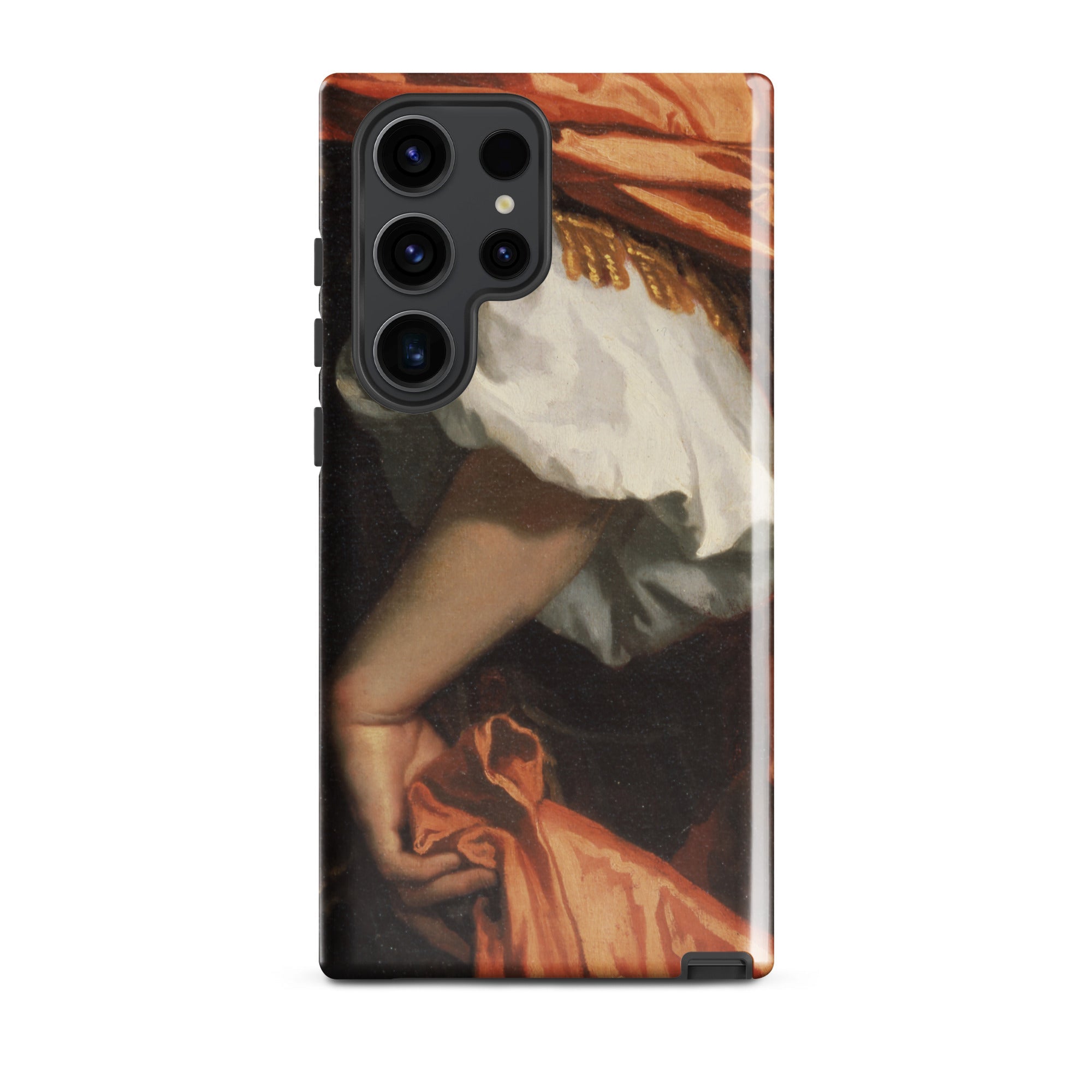Prince Rupert of the Rhine Peter Lely Samsung Case, Galaxy S23 Ultra / Gloss, Phone Case Classical Painting Person White Orange Attire