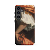 Prince Rupert of the Rhine - Peter Lely Samsung Case, Galaxy S24 Plus / Gloss, Phone Case Classical Painting Person White Orange Garment