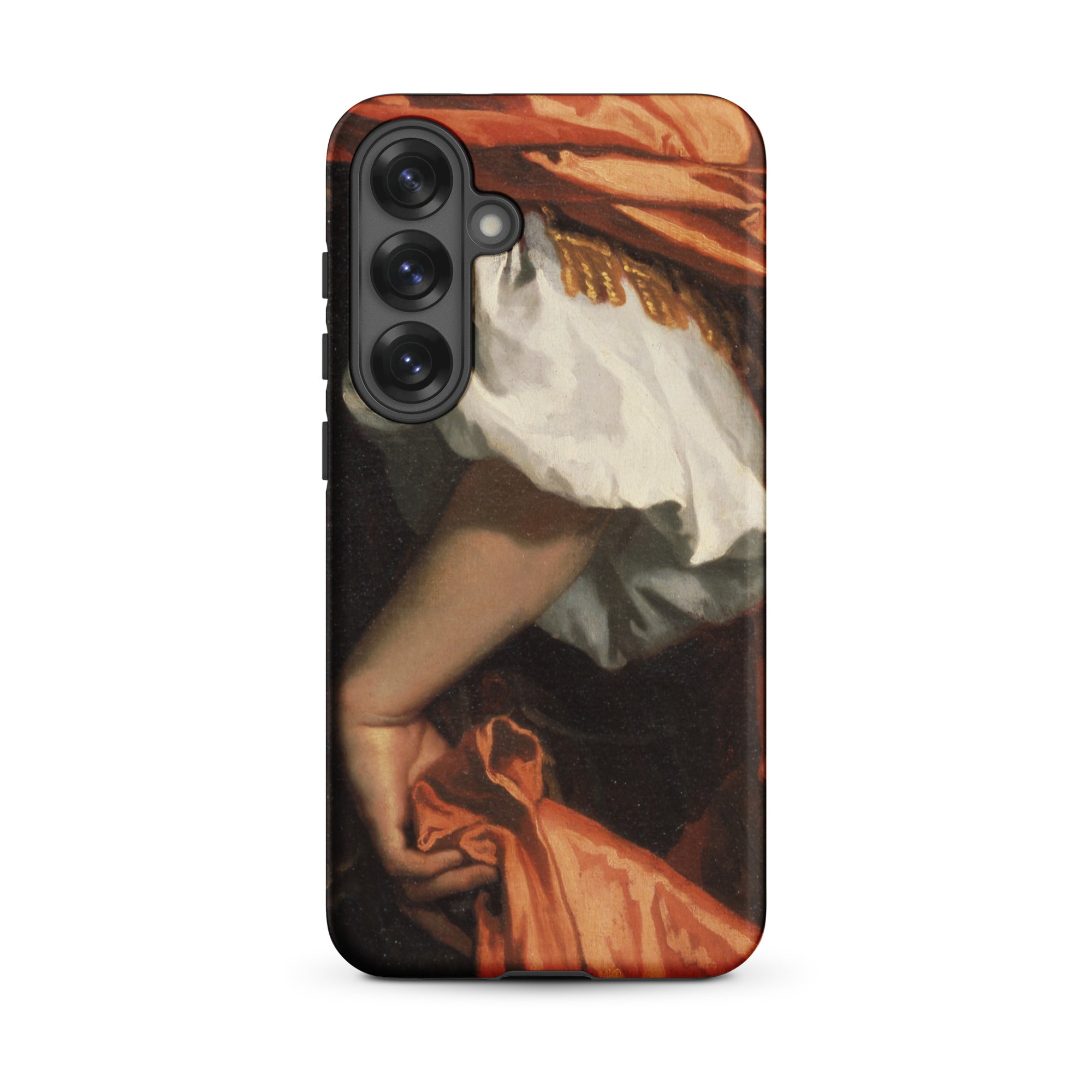 Prince Rupert of the Rhine Peter Lely Samsung Case, Galaxy S25 Plus / Matte, Smartphone Renaissance Style Painting Person White Orange