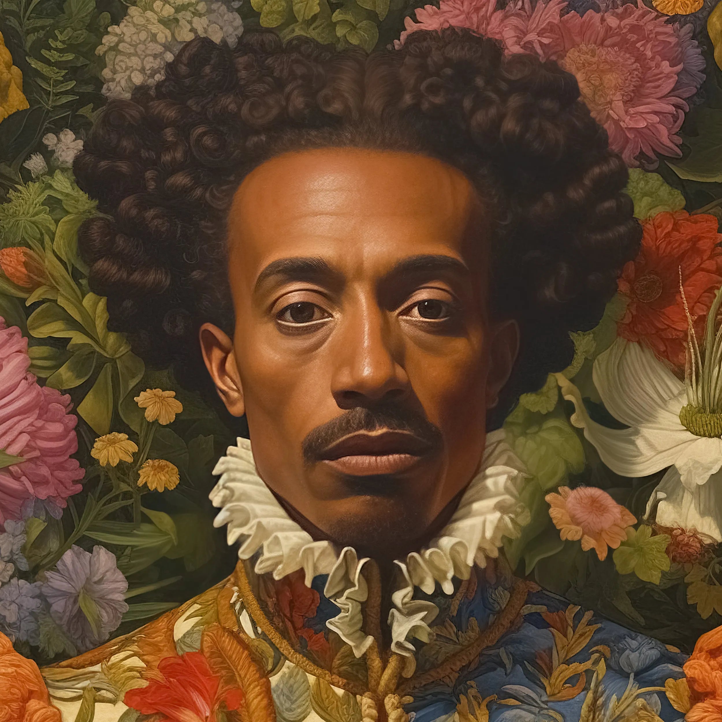 Prince Wesley - Afroamerican Gay Black Royalty Queerart - Posters Prints & Visual Artwork - Aesthetic Art