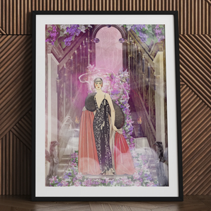 Prinzessin Reah - surreale Zauberin Myth Arth Art Print