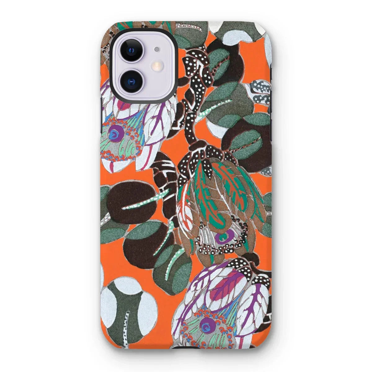 Protea - E.a. Seguy Pochoir Art Iphone Case - 11 / Matte