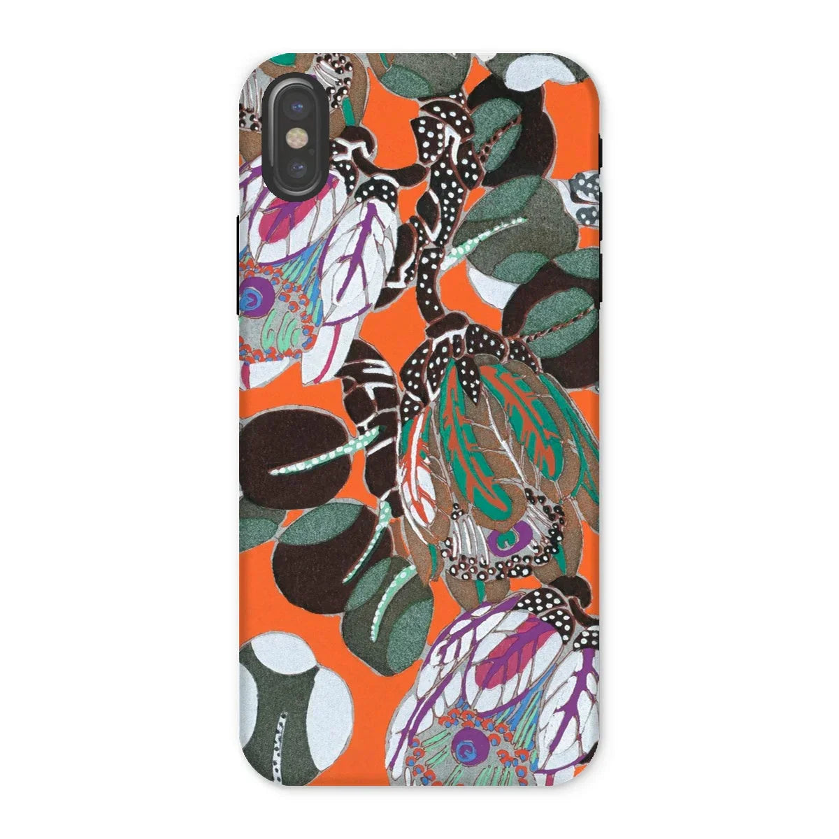 Protea - E.a. Seguy Pochoir Art Iphone Case - x / Matte