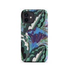Purple Floral Motif Edouard Benedictus Iphone Case, 12 / Matte, Floral Patterned Phone Case