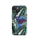 Purple Floral Motif Edouard Benedictus Iphone Case, 13 / Matte, Floral Patterned Phone Case