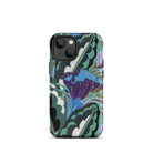 Purple Floral Motif Edouard Benedictus Iphone Case, 13 Mini / Matte, Floral Patterned Phone Case