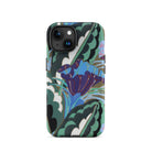 Purple Floral Motif Edouard Benedictus Iphone Case, 15 / Matte, Floral Patterned Phone Case