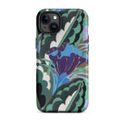 Purple Floral Motif Edouard Benedictus Iphone Case, 15 Plus / Matte, Floral Patterned Phone Case