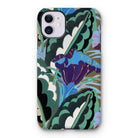 Purple Floral Motif - Edouard Benedictus Tough Phone Case Iphone 11 / Gloss