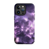 Purple Haze - Lightning Storm Iphone Case, 15 Pro Max / Matte, Stormy Sky Phone Case