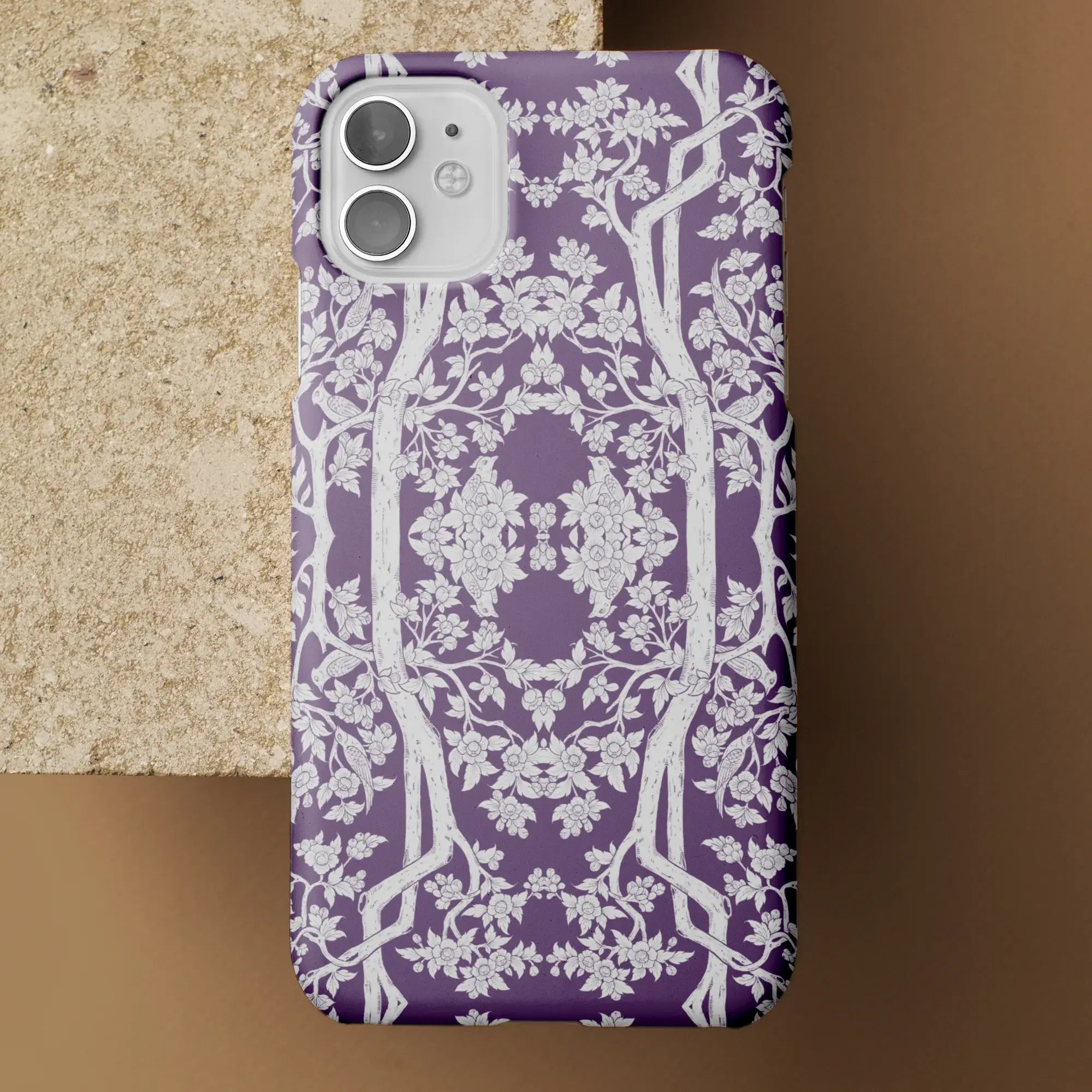 Aviary Purple Aesthetic Pattern Art Iphone Case Mobile Phone Cases