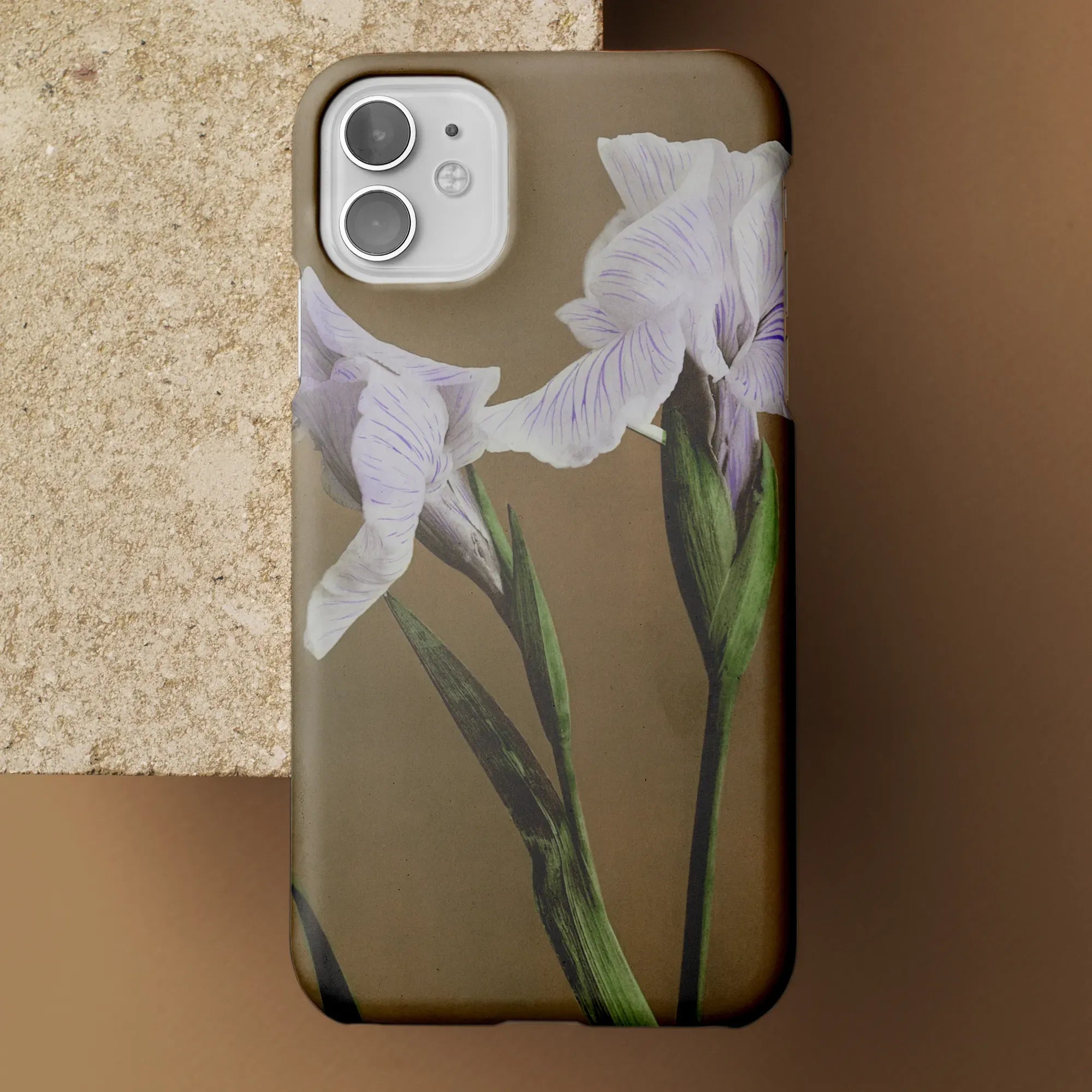 Purple Iris By Kazumasa Ogawa Art Phone Case - Mobile Phone Cases - Aesthetic Art