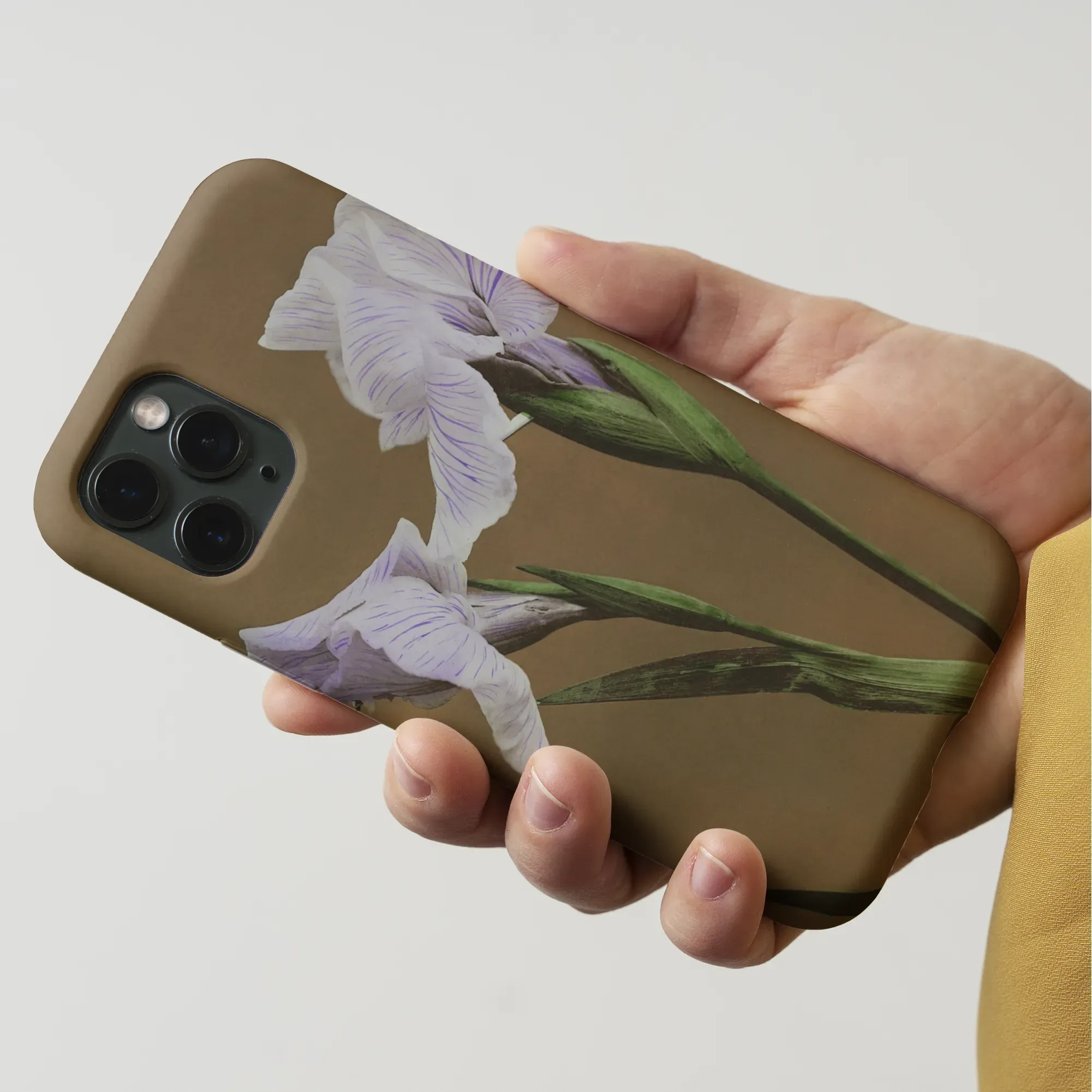 Purple Iris By Kazumasa Ogawa Art Phone Case - Mobile Phone Cases - Aesthetic Art