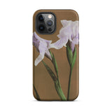 Purple Iris - Ogawa Kazumasa Floral Iphone Case, 12 Pro Max / Matte, Floral Iphone Case