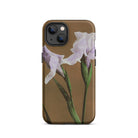 Purple Iris Ogawa Kazumasa Floral Iphone Case, 13 / Matte, Floral Patterned Phone Case