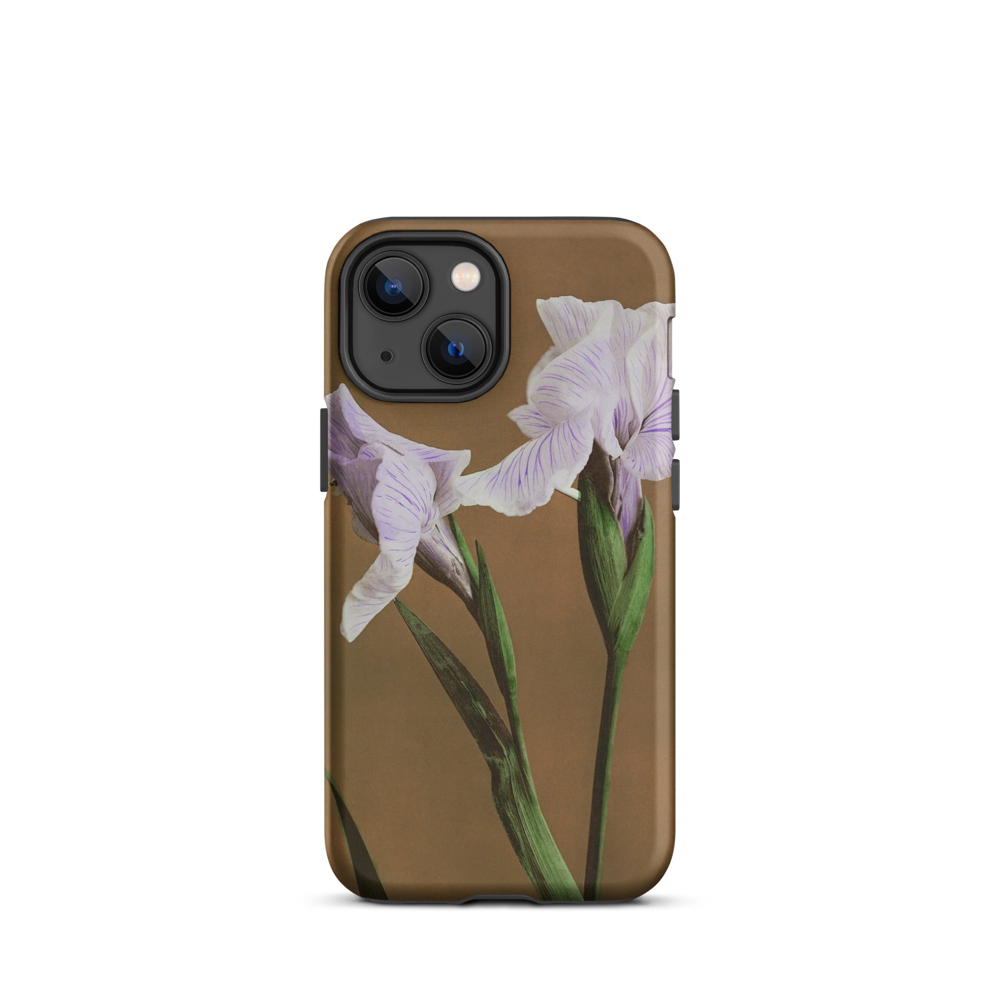 Purple Iris Ogawa Kazumasa Floral Iphone Case, 13 Mini / Matte, Floral Iphone Case