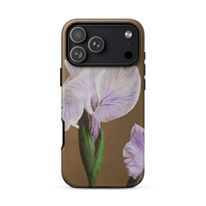Purple Iris - Ogawa Kazumasa Floral Iphone Case, 17 Pro Max / Matte, Mobile Phone Cases, Toby Leon
