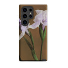 Purple Iris Ogawa Kazumasa Floral Samsung Case, Galaxy S24 Ultra / Matte, Smartphone Case Purple Iris Flower Design
