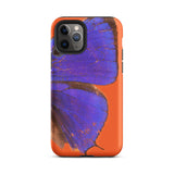 Purple Lycaenidae - Christopher Johnson Iphone Case, 11 Pro / Matte, Orange Phone Case Butterfly Design