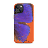 Purple Lycaenidae - Christopher Johnson Iphone Case, 14 Plus / Matte, Orange Phone Case Butterfly Design