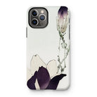 Purple Magnolia - Watanabe Seitei Bijutsu Sekai Art Iphone Case 11 Pro / Matte Mobile Phone Cases