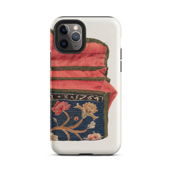 Purse - Eleanor Alexander 1930s Fashion Art Iphone Case, 11 Pro / Matte, Floral Embroidered Phone Case