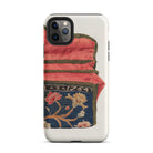 Purse - Eleanor Alexander 1930s Fashion Art Iphone Case, 11 Pro Max / Matte, Floral Embroidered Phone Case