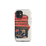 Purse - Eleanor Alexander 1930s Fashion Art Iphone Case, 12 Mini / Matte, Floral Embroidered Phone Case