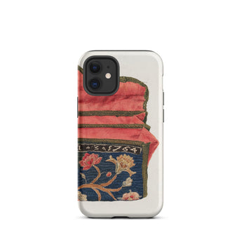 Purse - Eleanor Alexander 1930s Fashion Art Iphone Case, 12 Mini / Matte, Floral Embroidered Phone Case