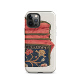 Purse - Eleanor Alexander 1930s Fashion Art Iphone Case, 12 Pro / Matte, Floral Embroidered Phone Case